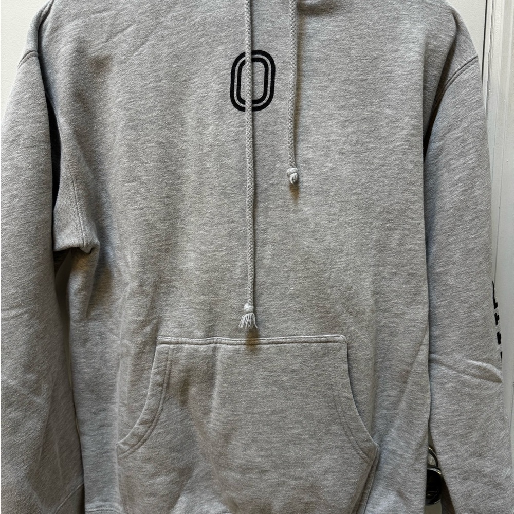 OVERTIME Gray Men's Logo Hoodie